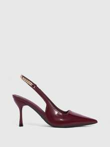 CUCCOO SZL Women Pumps Spring Shoes - Burgundy - View 2