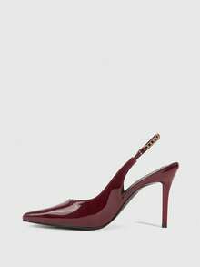 CUCCOO SZL Women Pumps Valentine's Day - Burgundy - View 8