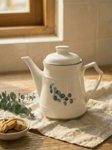 Cirelle Ceramic Kitchen Cruet - Lidded Oil & Vinegar Bottle Set For Countertop, Minimalist Soy Sauce Pot & Seasoning Dispenser - Multicolor - View 1