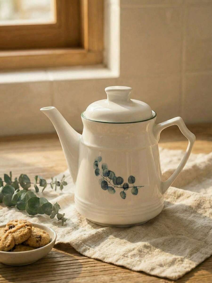 Cirelle Ceramic Kitchen Cruet - Lidded Oil & Vinegar Bottle Set For Countertop, Minimalist Soy Sauce Pot & Seasoning Dispenser - Multicolor - View 1