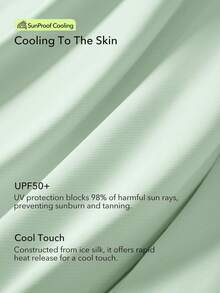 OutZeal Dam Utomhuströja Vandringstopp med långärmad UV-skydd och sval känsla i sidfickan med tumhål - Grön - Visa 4