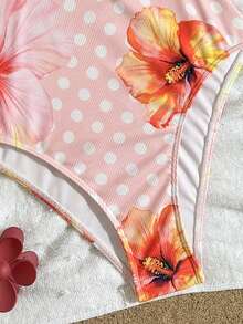 Swim Mod Bộ đồ bơi mùa hè dành cho nữ, thiết kế chấm bi thời trang, ngọt ngào và dễ thương, đồ bơi liền thân thích hợp cho bãi biển và khu nghỉ dưỡng. - Nhiều màu - Xem 6