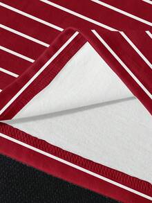 Attitoon Áo thun nữ tay ngắn dáng rộng, cổ tròn, phối màu tương phản, phong cách retro thể thao, họa tiết sọc, mang hơi hướng lãng mạn, thích hợp cho các buổi đi chơi, cặp đôi, thời trang đường phố, phong cách Y2K, đi biển, dự tiệc, đám cưới, sinh nhật, kỳ nghỉ. - Nhiều màu - Xem 2