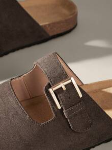 Solecia Women's Flats - Coffee Brown - View 5