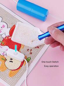 1PC Diamond Painting Brush Set - Diamond Painting Accessories Tools, Metal Pen, Adult Diamond Painting Brush Set - Multicolor - View 7