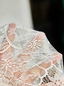 SilkySpell 2pcs Women Sexy Satin Slip Dress & Robe Set, Elegant Lace Trim Sleepwear, Khaki Robe & Robe Set, All Season Dress - Brown - View 4