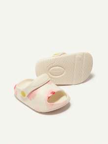 Cozy Pixies Cute & Simple Style Comfortable Anti-skid Baby Sandals With Fun Print Design