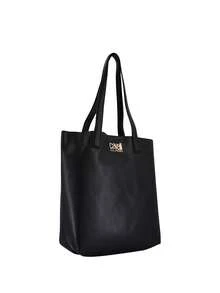 Cavalli Class Women's Adjustable Strap Multi-Pocket Sturdy Commuting Daily Weekend Black CCHB02302-100 - Black - View 2
