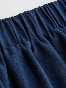 Franclia Women's Elegant Commuter Casual Striped 2 Pieces Set - Blue - View 6