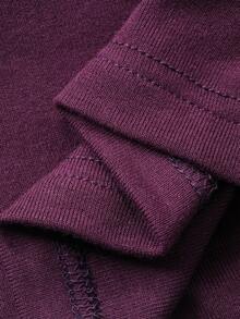 DAZY Women's Minimalist Twist Knot Camisole Top With Built-In Padded Bra - Purple - View 10