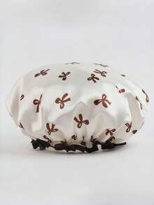 Joivida 淋浴厨房两用防水帽 - 双层可重复使用发罩，保护头发免受水、蒸汽和油脂的侵害 - 彩色 - 查看 15