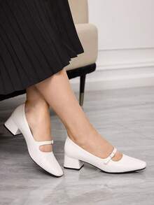 Sleekvia 女士高跟鞋 - 白色 - 查看 5