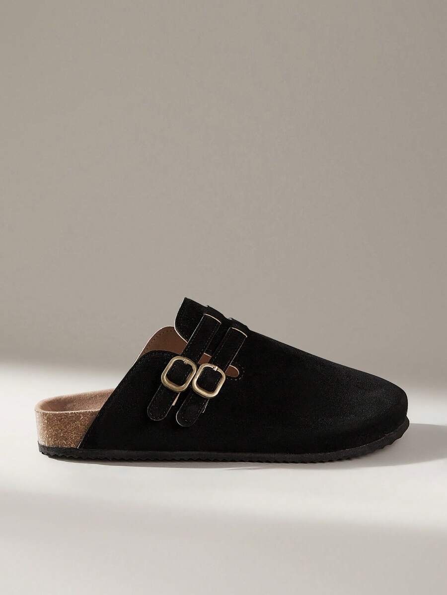 Solecia 新款厚底女士拖鞋 - 黑色 - 查看 1