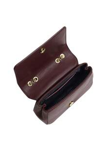 Cavalli Class Women's Chain Strap Shoulder Bag Medium Burgundy - Bungundy - View 2