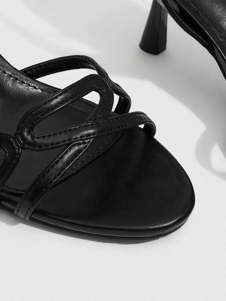 CUCCOO SZL Women's Elegant Commuter Heeled Sandals Valentine's Day