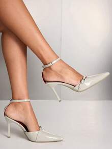 CUCCOO SZL Women Pumps Valentine's Day - Beige - View 7