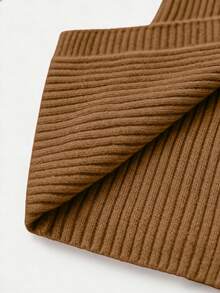 GlowEve Áo cardigan dài tay màu đen cổ bẻ, thắt eo, chất liệu vải gân mịn, đa năng cho cả mặc hàng ngày và hoạt động ngoài trời, thích hợp cho mùa xuân và mùa thu. - Màu Khaki - Xem 6