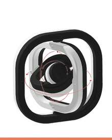 POKOJA LAND - BESTSELLERS 1-Pack Black & White 3D Spinner - Creative Infinite Flip Desk Toy For Stress Relief - Multicolor - Infinite Flip Gyro - View 3