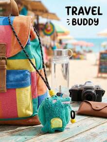 儿童颈挂式零钱包 - 动物吊坠项链袋，婴儿斜挎迷你包 - 彩色 - 查看 4