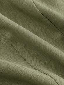 SHEIN MOD 复古西装背心 - 时尚学院风，70年代复古风，休闲舒适，通勤必备，尽显老钱气质，是学生装、教师服和办公室着装的理想之选。 - 綠色 - 查看 4