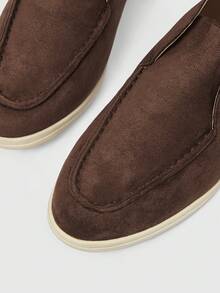 Sleekvia 女士休闲日常百搭时尚平底鞋 - 棕色 - 查看 6