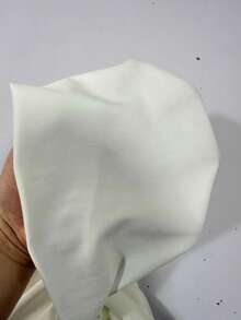 BamGleam 女士简约纯色吊带系腰连衣裙，夏季 - 白色 - 查看 9