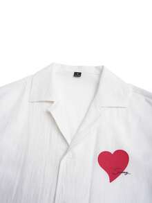 SWAVVY Men's Casual 2 Pieces Set, Fashion Comfortable Daily Beach Party Minimalist Style Loose Fit - White - View 5