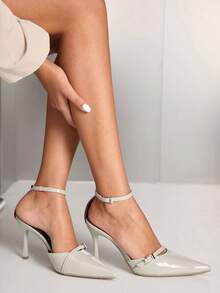 CUCCOO SZL Women Pumps Valentine's Day - Beige - View 5