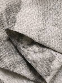 DAZY 女士短款上衣和长裙套装，碎花印花，休闲海滩/度假风，两件套夏季装 - 灰色 - 查看 6