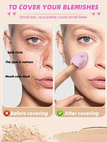 42pcs Makeup Brush Set, Includes Eye Shadow Brush, Eyebrow Brush, Foundation Brush, Powder Brush, Blush Brush, Concealer Brush And Highlighter Brush, Made Of Ultra Soft Synthetic Hair, Suitable For Daily Facial Makeup. Makeup Brush Set, Makeup Brush Set, Makeup Brush Set, Complete Makeup Tools, Makeup Brush Set, Complete Makeup Tools, Makeup Brush Set, Makeup Brush Set, Makeup Gift Set - Pink - View 8