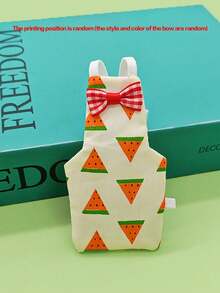 1件可爱鹦鹉套装，尿布便便袋，鹦鹉尿布，适用于鹦鹉、玄凤鹦鹉、鸽子 - 可水洗可重复使用的鹦鹉防护尿布，小型宠物鸟套装内衬（印花位置随机）