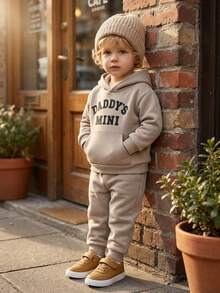 Cozy Pixies 1双时尚休闲百搭舒适软底轻便平底运动鞋，适合返校季，白色婴儿帆布鞋 - 棕色 - 查看 3