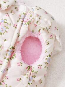 PETSIN Quần áo thú cưng, Áo khoác cho chó, Áo vest, Quần áo cotton mùa thu và mùa đông, Quần áo cho động vật nhỏ, Phụ kiện áo vest thường ngày cho mèo trong nhà, Đồ dùng cho mèo, Đồ dùng cho thú cưng dịp Giáng sinh và Trang phục Halloween, Trang phục cho chó, Đồ dùng cho chó con và Đồ dùng cho chó, Trang phục Halloween stltchlp - Hồng - Xem 5