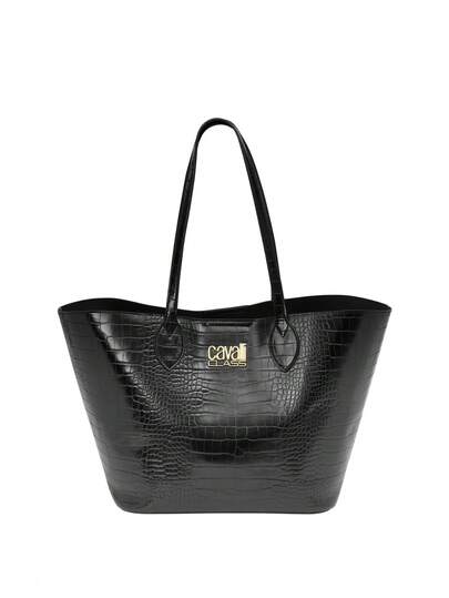Cavalli Class Women's Tote Bag Large Black