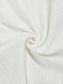 Franclia New Summer Sexy Minimalist Waist Cinching Fitted Square Neck High-End Chic Retro French Casual Daily Commute Style Women Cardigan, Relaxed Atmosphere, Soft Korean Gentle Vibe, Casual Holiday - White - View 4