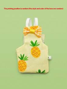 1件可爱鹦鹉套装，尿布便便袋，鹦鹉尿布，适用于鹦鹉、玄凤鹦鹉、鸽子 - 可水洗可重复使用的鹦鹉防护尿布，小型宠物鸟套装内衬（印花位置随机）