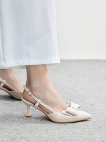 CUCCOO BIZCHIC Women Pumps Spring Shoes - Beige - View 5