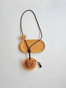 儿童颈挂式零钱包 - 动物吊坠项链袋，婴儿斜挎迷你包 - 彩色 - 查看 12