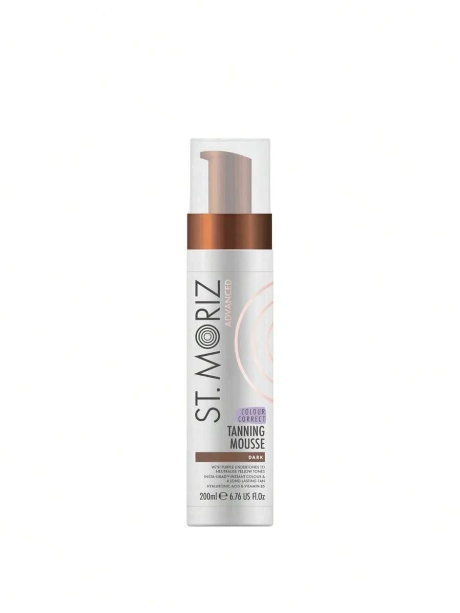 St. Moriz Advanced Colour Correcting Self Tanning Mousse Dark 200 Ml - Dark - View 1
