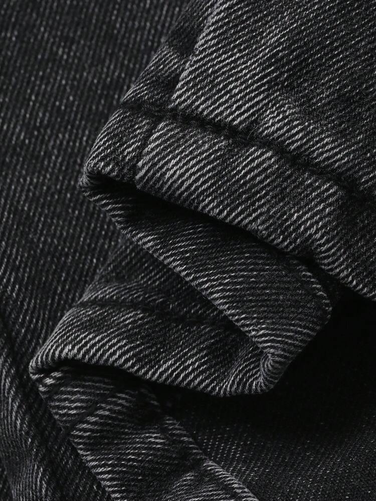 Dazy Plus Plus Size Women Vintage Dark Washed Blue Loose Harem Street Style Casual Long Jeans, Versatile For All Seasons