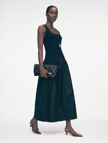 Mnmlis 女士尖头玛丽珍系带时尚个性化高跟鞋，圣诞节礼物 - 酒紅色 - 查看 10