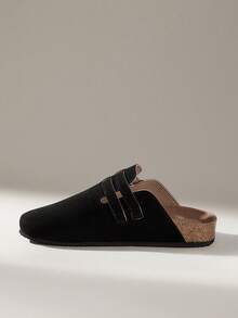 Solecia 新款厚底女士拖鞋 - 黑色 - 查看 3