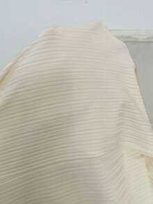 SHEIN 纯色荷叶边心形领修身吊带背心和裤子女士睡衣套装 - 米色 - 查看 7
