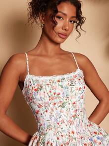 Travachic Women's Romantic Floral Print Vacation Dress - Multicolor - View 7