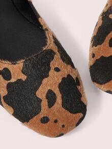 CUCCOO DOLLMOD Sepatu Flat Wanita Ujung Bulat Nyaman dengan Pita Merah Muda Modis dan Elegan, Sepatu Musim Semi, Liburan Musim Semi, Paskah, Hari Valentine - Hitam coklat - View 8