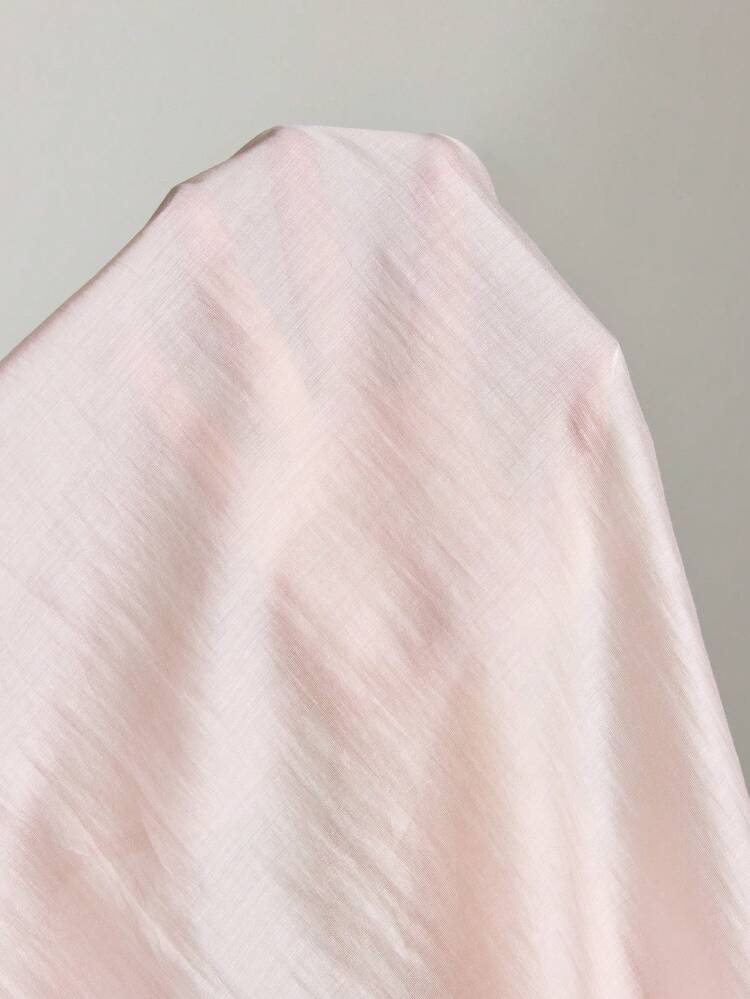 2026SS Women's Urban Style Round Neck Sleeveless Semi-Sheer Blouse With Side Buttons, Long Casual Business Commuter Top, Elegant Summer Holiday Party Event Wear