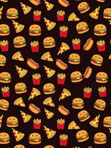 3条装男士印花平角内裤 - 彩色 - 查看 4