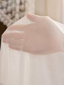 2pcs Southern France Elegant Lace Camisole Dress & Robe Sleepwear Set For Women - White - View 6