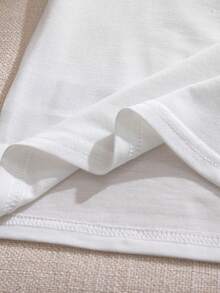 Souflis Souflis 2件套男婴/幼儿可爱卡通熊印花短袖上衣和纯色纹理短裤套装，适合春夏外出和日常穿着 - 彩色 - 查看 8