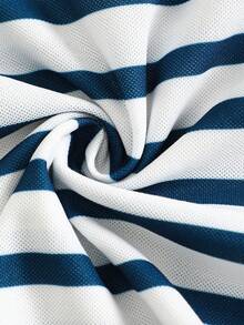 Casuvi Kids 男童休闲百搭数码印花Polo领短袖衬衫，夏季款，1件 - 彩色 - 查看 6